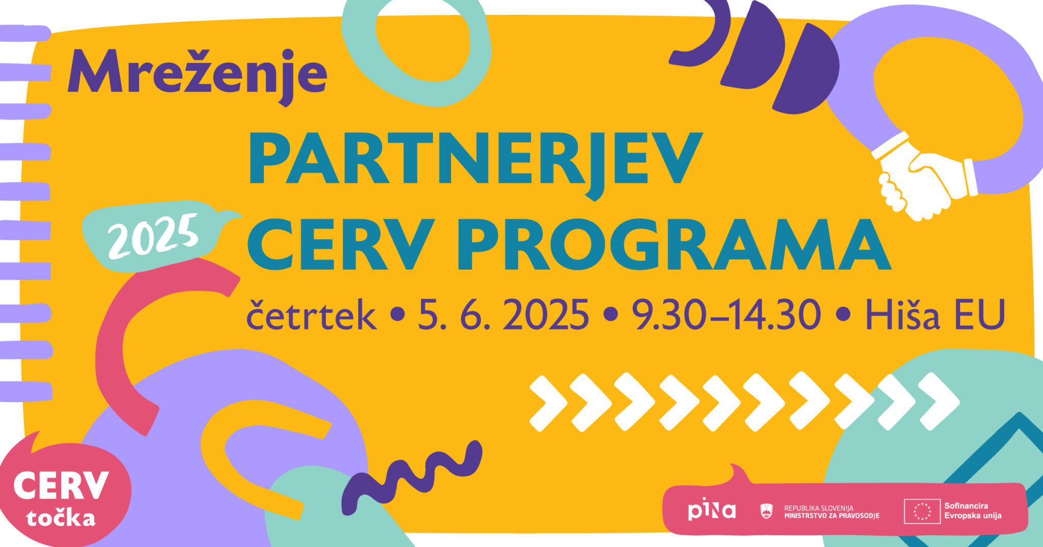 Mreženje partnerjev CERV programa 2025 - Cerv točka